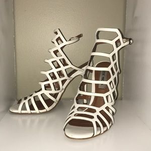 White Steve Madden Heels